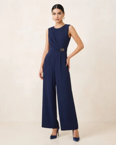 Jumpsuit blue navy